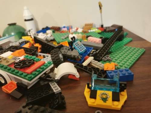 An Incredible Collection of Genuine LEGO Blocks and Sets