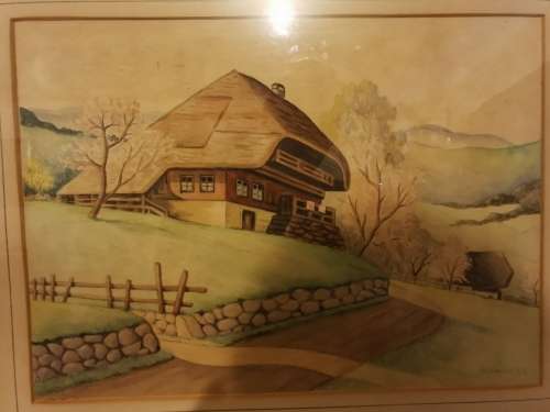 Portrait by: H Mendel 1957 (50x40cm)