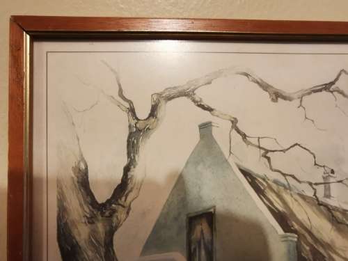Jonkerhuis on Spier Wine Estate 1984 (43cmx31cm)