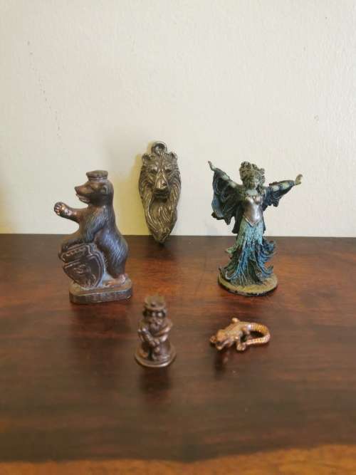A Vintage Metal Figurine Lot