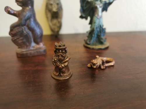 A Vintage Metal Figurine Lot