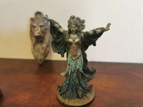 A Vintage Metal Figurine Lot
