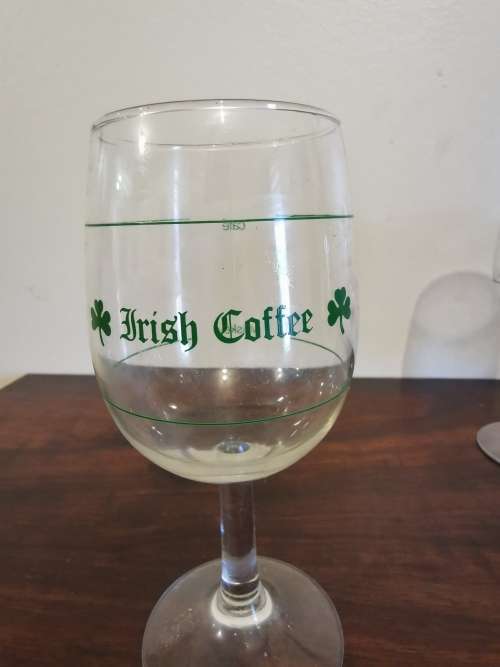 Vintage Irish Whiskey Glasses x8
