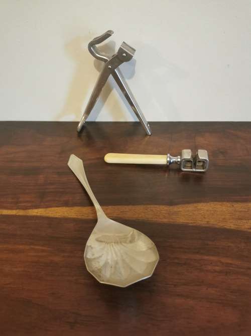 Vintage Sheffield England Ladle PLUS Two Awesome Vintage Extras