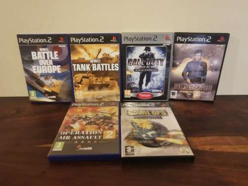 PS2 War Games x6