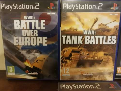 PS2 War Games x6