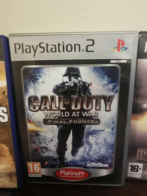 PS2 War Games x6