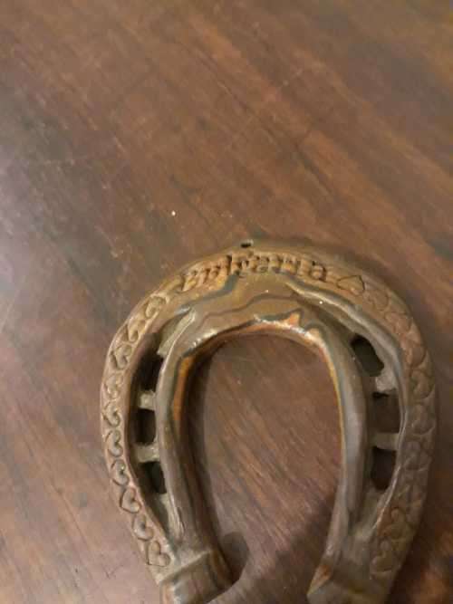 A Set of Three Wooden Horse Shoes - Made in Bulgaria!