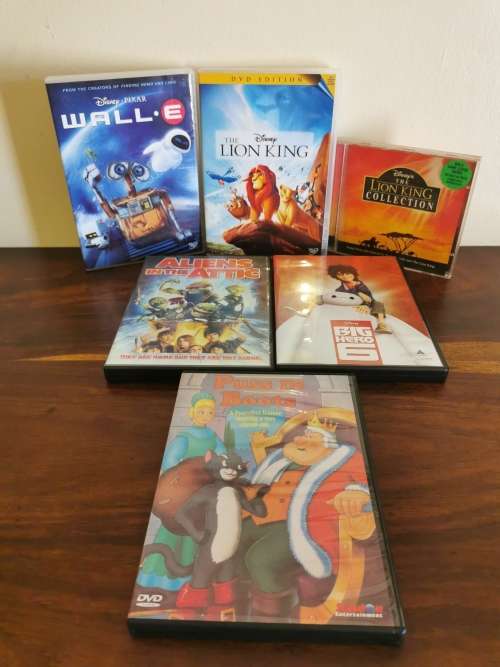 An Awesome Animation DVD Collection PLUS The Lion King Soundtrack