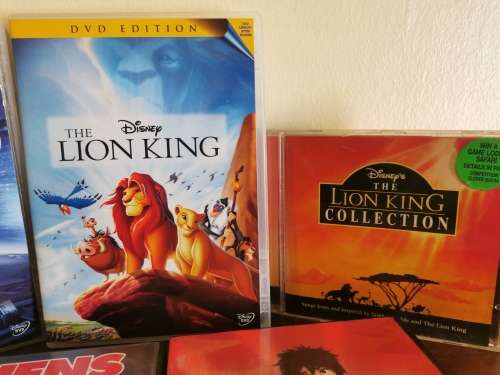 An Awesome Animation DVD Collection PLUS The Lion King Soundtrack