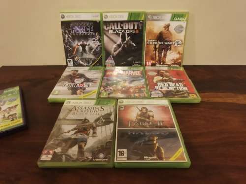 Xbox 360 Game Bundle x8 PLUS One Free!