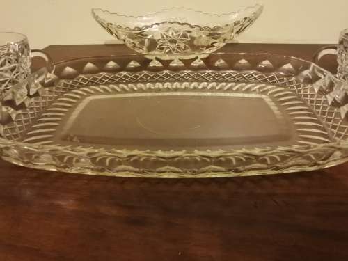A Beautiful Collection of Cut Glass Items