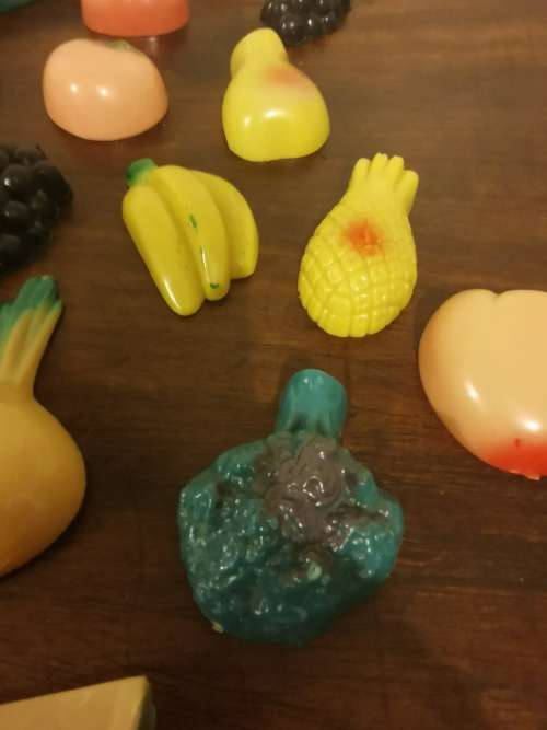 A Collection of Vintage Fridge Magnets