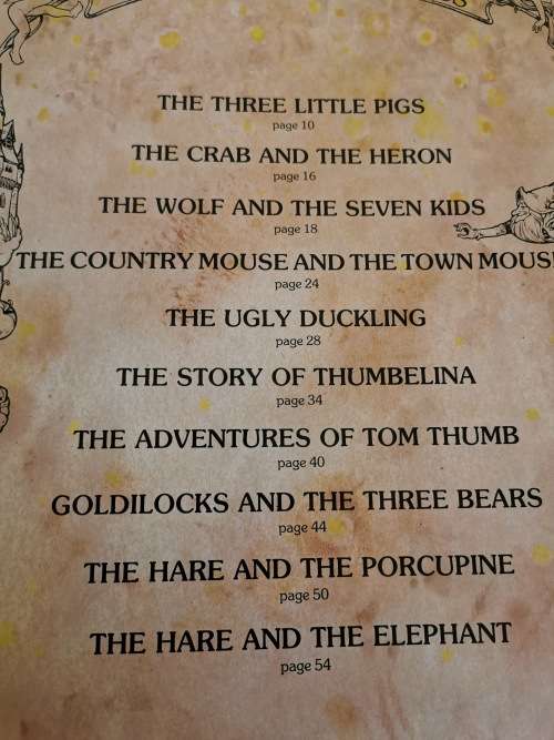 Vintage Collectable Classic Fairytale Books