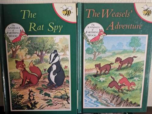 Very Rare!!! Farthing Wood Animals Collection by Buzz Books x13