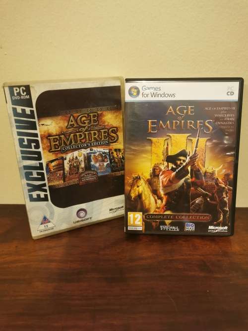 Age of Empires 1,2 and 3 - Complete Set