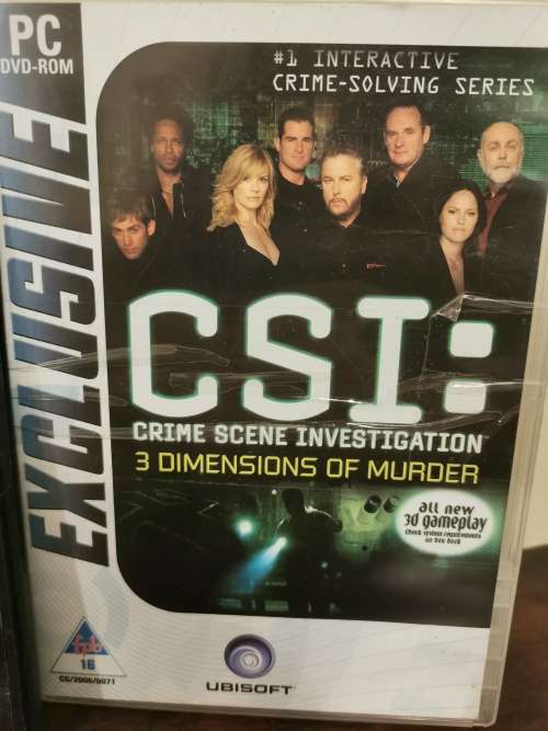 A Collection of x3 CSI PC Games
