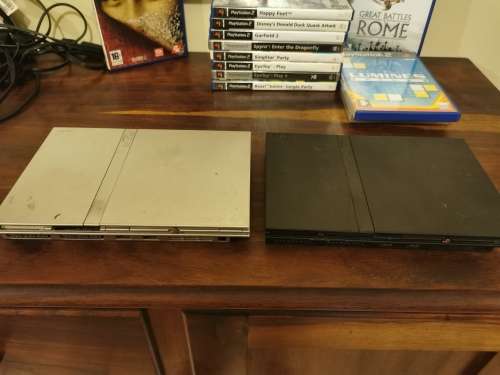 PS2 Combo with 2 Consoles and x13 Games