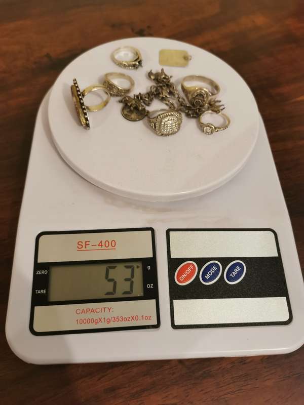 53 Grams of Sterling Silver Jewellery - For Repair or Scrap