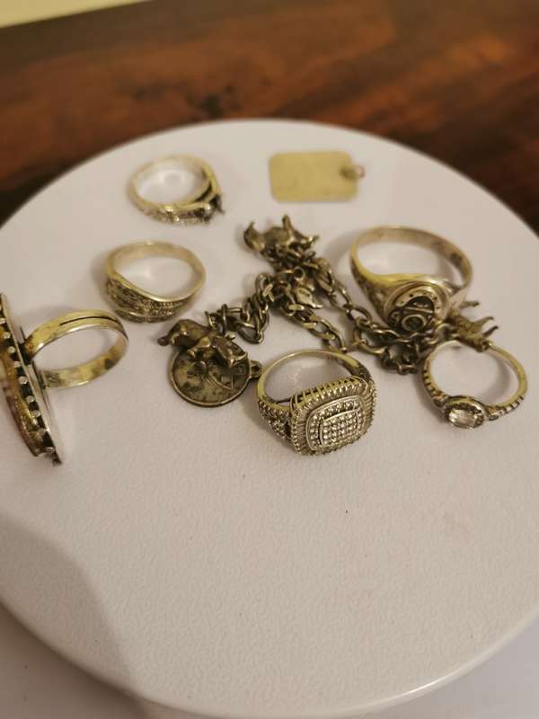 53 Grams of Sterling Silver Jewellery - For Repair or Scrap