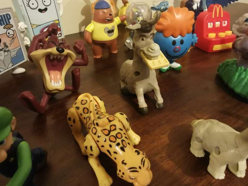Huge Collection of Mostly Macdonald`s Figurines