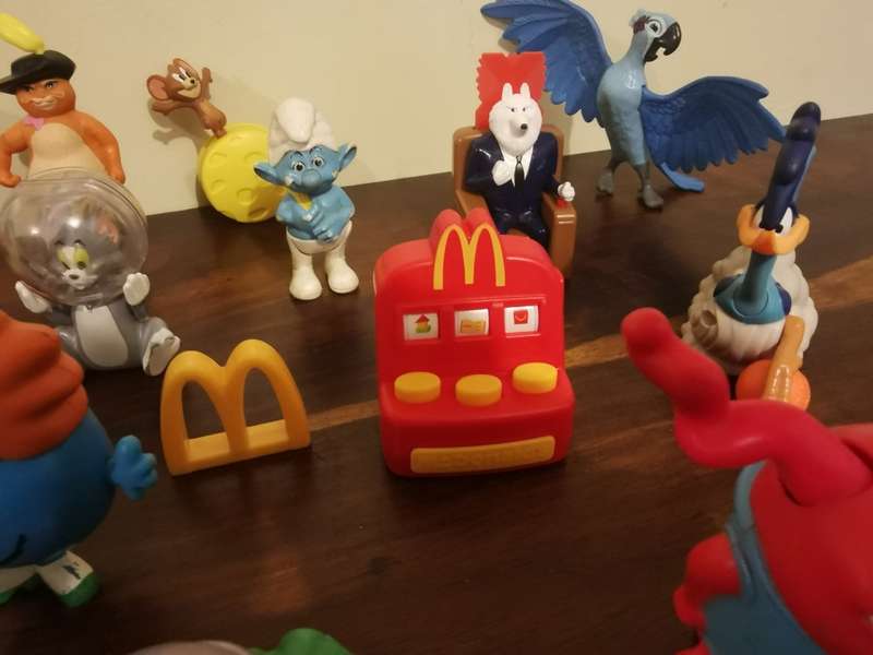 Huge Collection of Mostly Macdonald`s Figurines