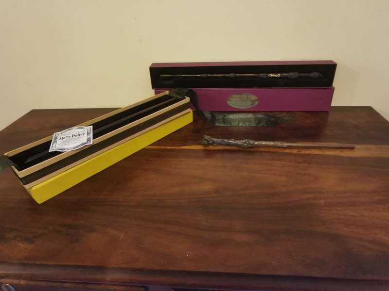 Three Original Harry Potter Wands for One Bid