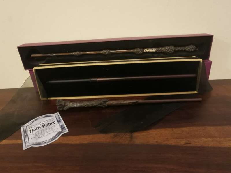 Three Original Harry Potter Wands for One Bid