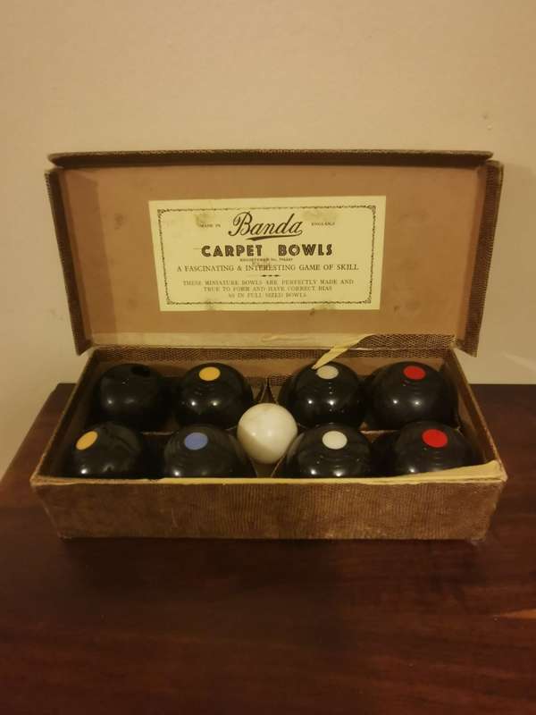 Vintage Carpet Bowls
