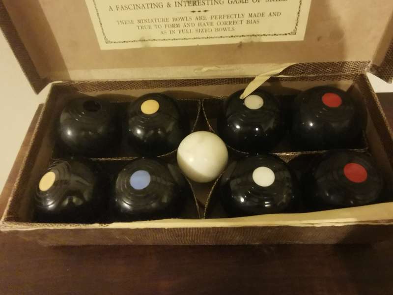 Vintage Carpet Bowls