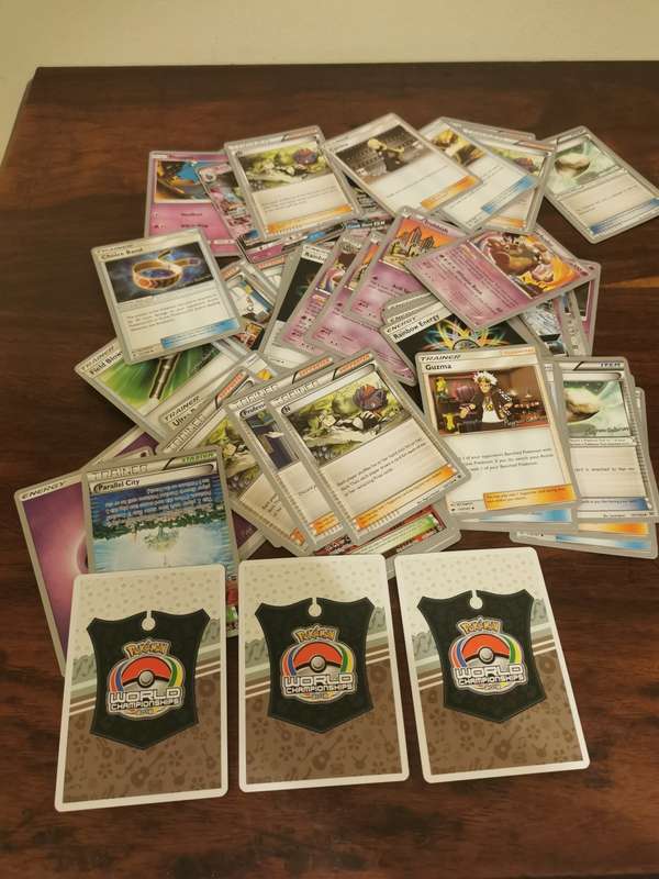 Pokémon 2018 World Championship Cards x60