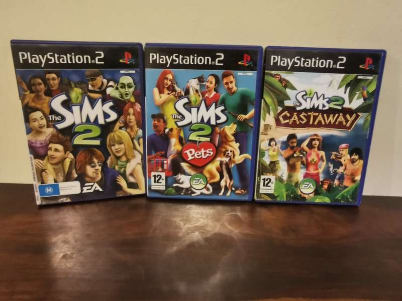 Very Rare Sims 2 Combo for PlayStation 2