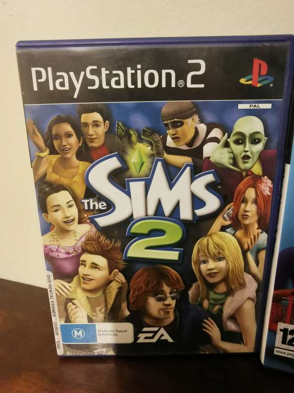 Very Rare Sims 2 Combo for PlayStation 2