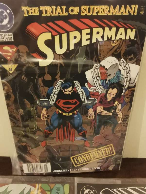 Vintage 1990`s Superman Comics x3