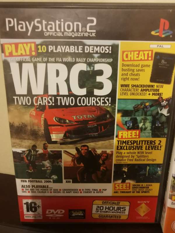 Official PlayStation 2 Magazine UK Discs x6