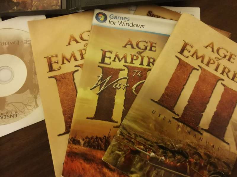 Awesome Age of Empires 3 Collection - Booklets intact