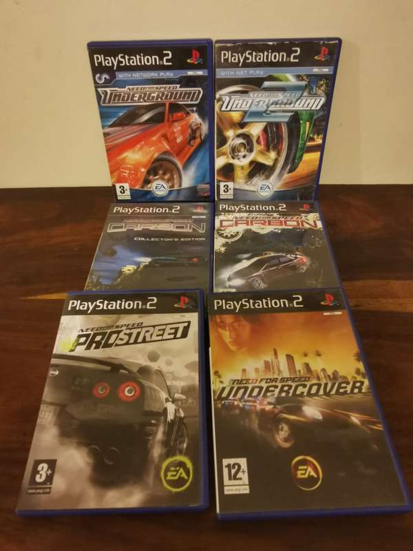 MASSIVE Need for Speed Collection on PlayStation 2 - All with Booklets