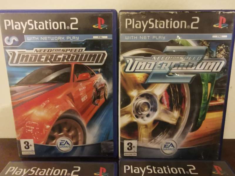 MASSIVE Need for Speed Collection on PlayStation 2 - All with Booklets