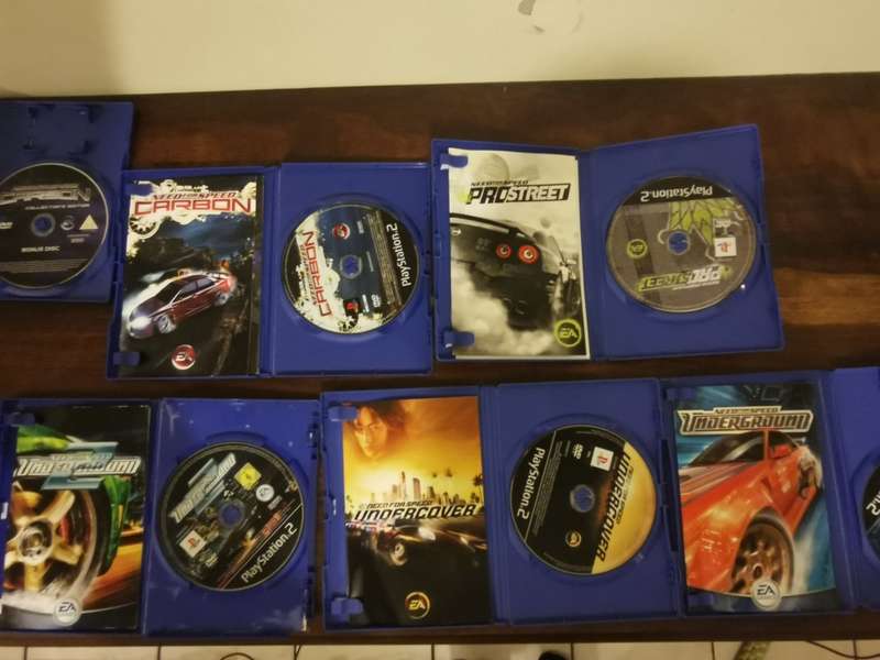 MASSIVE Need for Speed Collection on PlayStation 2 - All with Booklets