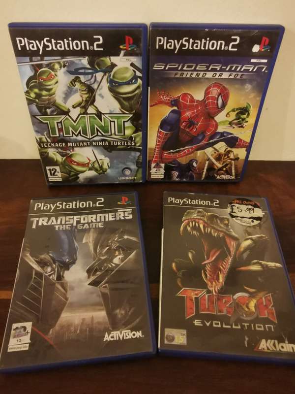 Selection of x4 Classic PlayStation 2 Games