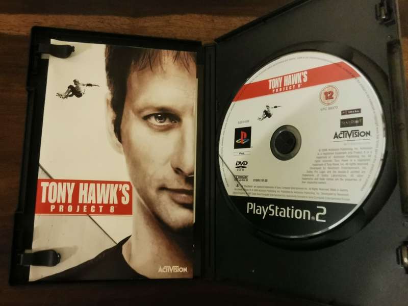 Tony Hawk`s Project 8 on PlayStation 2 with Booklet