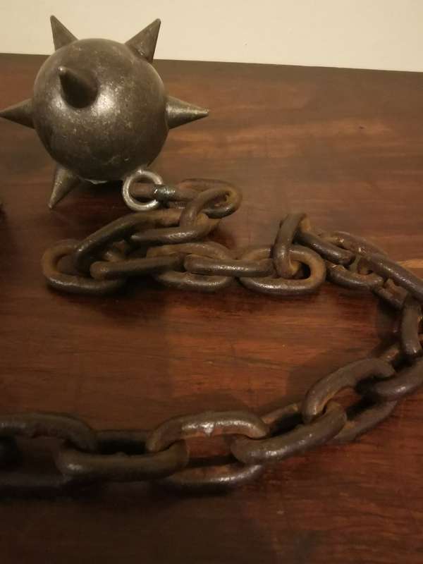 Medieval Flail Type Weapon - Very rare Find (not sure of its age)