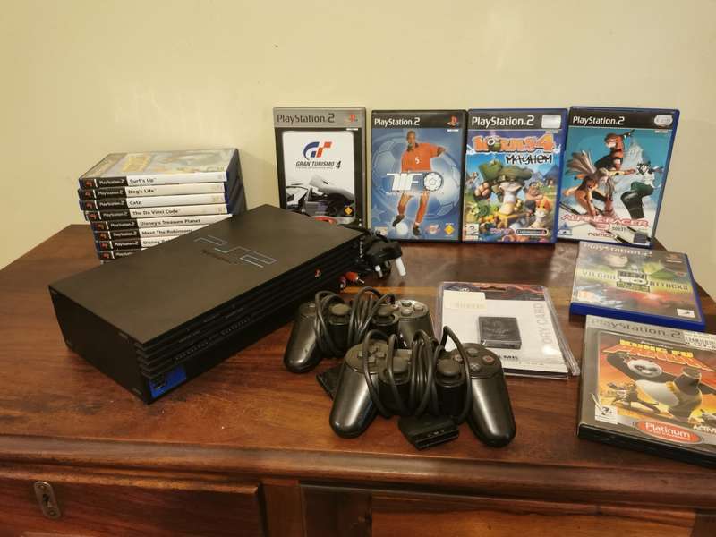 PlayStation 2 Fat combo with 15 games