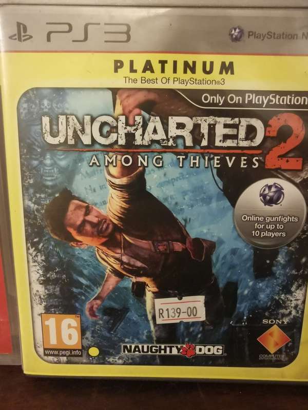 Uncharted 1, 2 and 3 - All with Booklets for PlayStation 3
