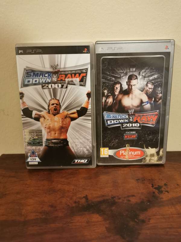 Smack Down vs RAW Combo on PSP - Excellent Find