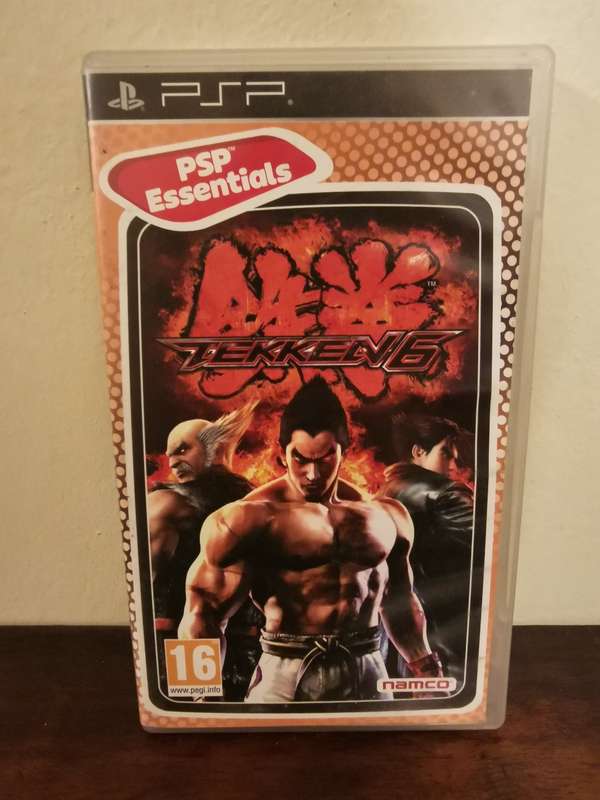 Tekken 6 on PSP with Booklet