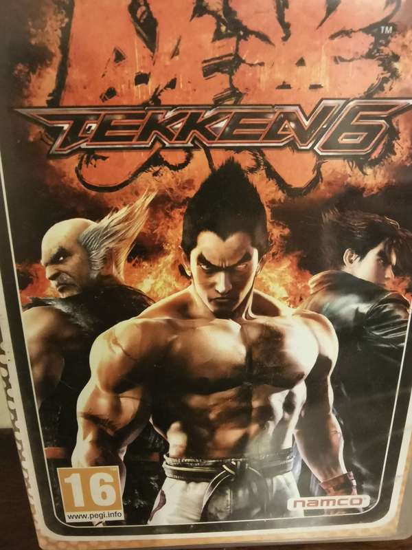 Tekken 6 on PSP with Booklet
