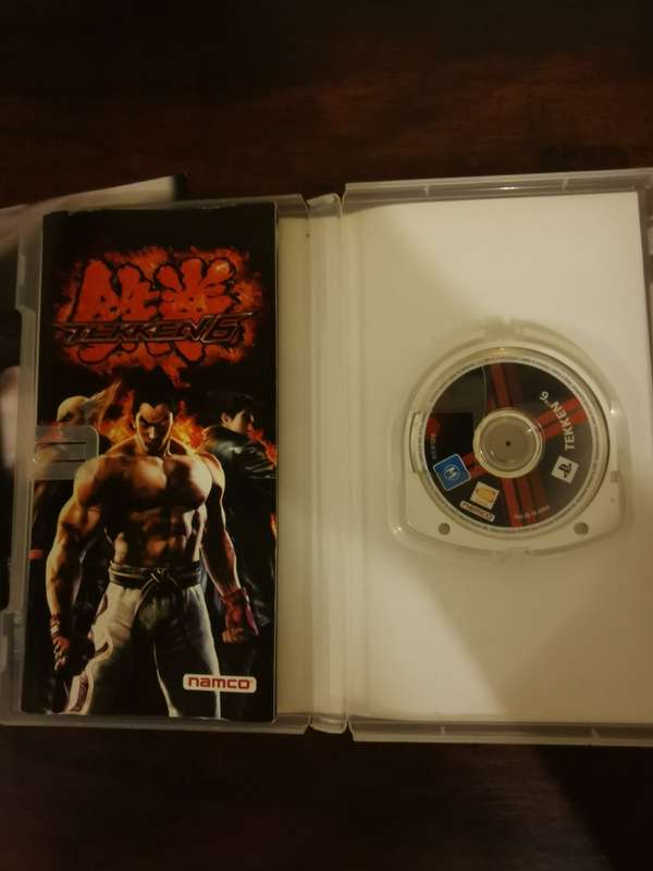 Tekken 6 on PSP with Booklet