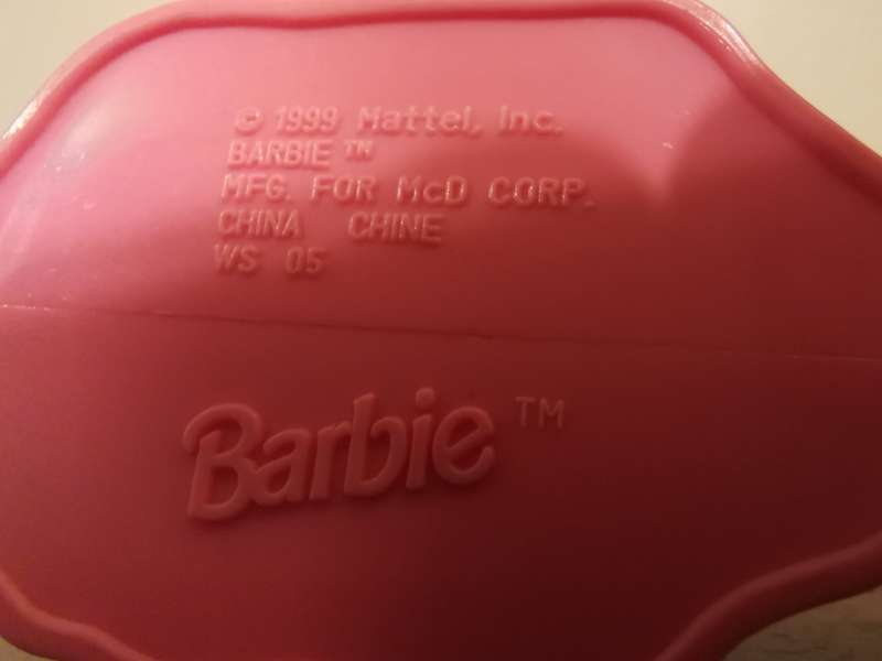 Vintage Mattel Barbie for McDonald`s in 1999