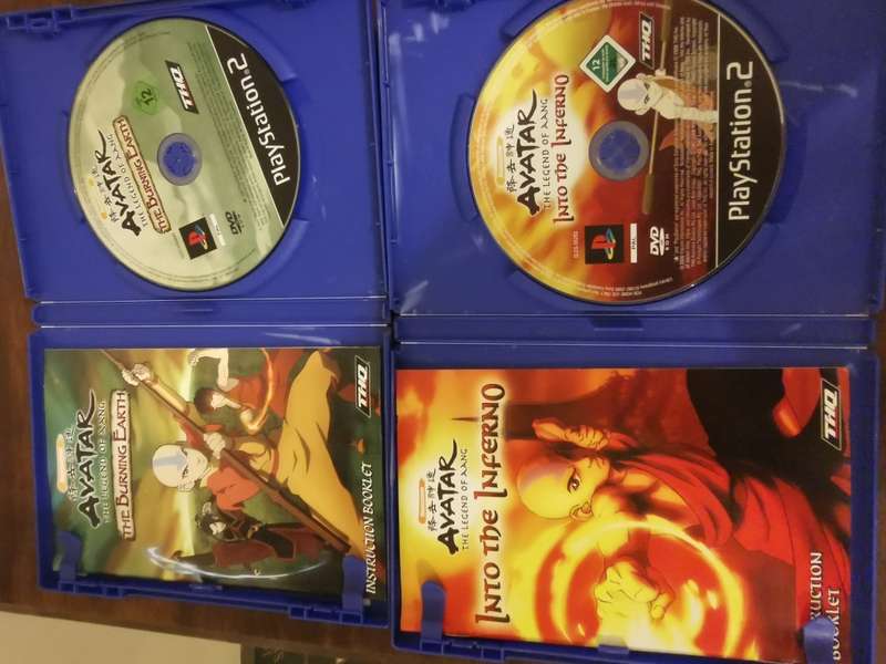 Avatar Game Combo for PlayStation 2 Complete with Booklets